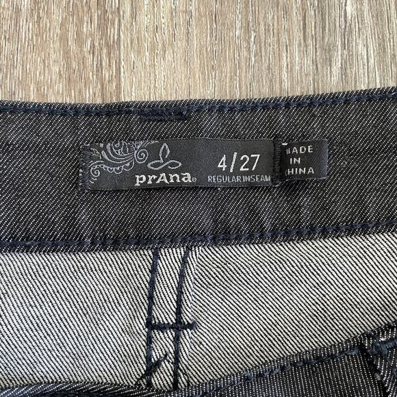 Prana Jada Bootcut Jeans Faded Grey Black - Size: 4 / 27 - Picture 4 of 6